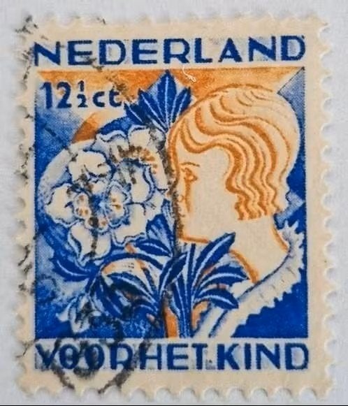 Nederland 1932 - nvph 251 - Kinderzegels, Ophalen of Verzenden, T/m 1940, Gestempeld