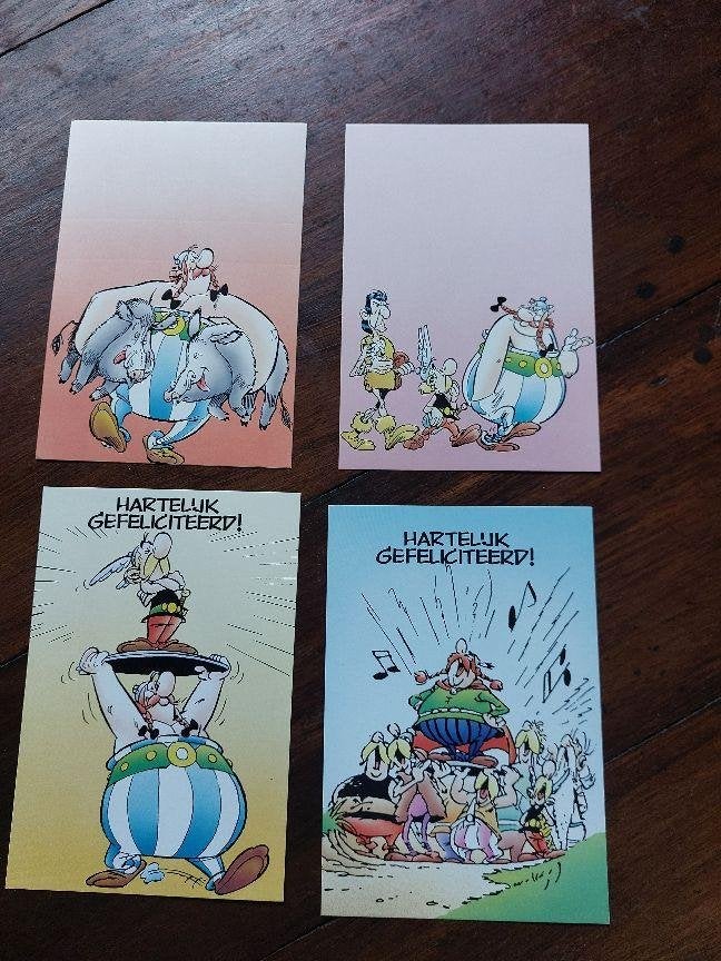 Asterix ansicht- en wenskaarten, Meerdere stripboeken, Ophalen of Verzenden, Nieuw