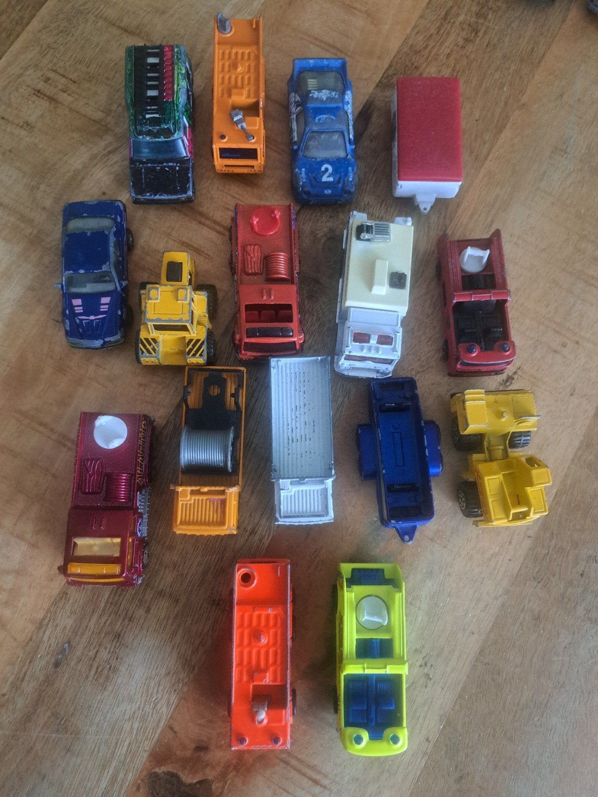 16 x matchbox china matchbox modellen bespeeld, Gebruikt, Auto, Ophalen of Verzenden, N.b