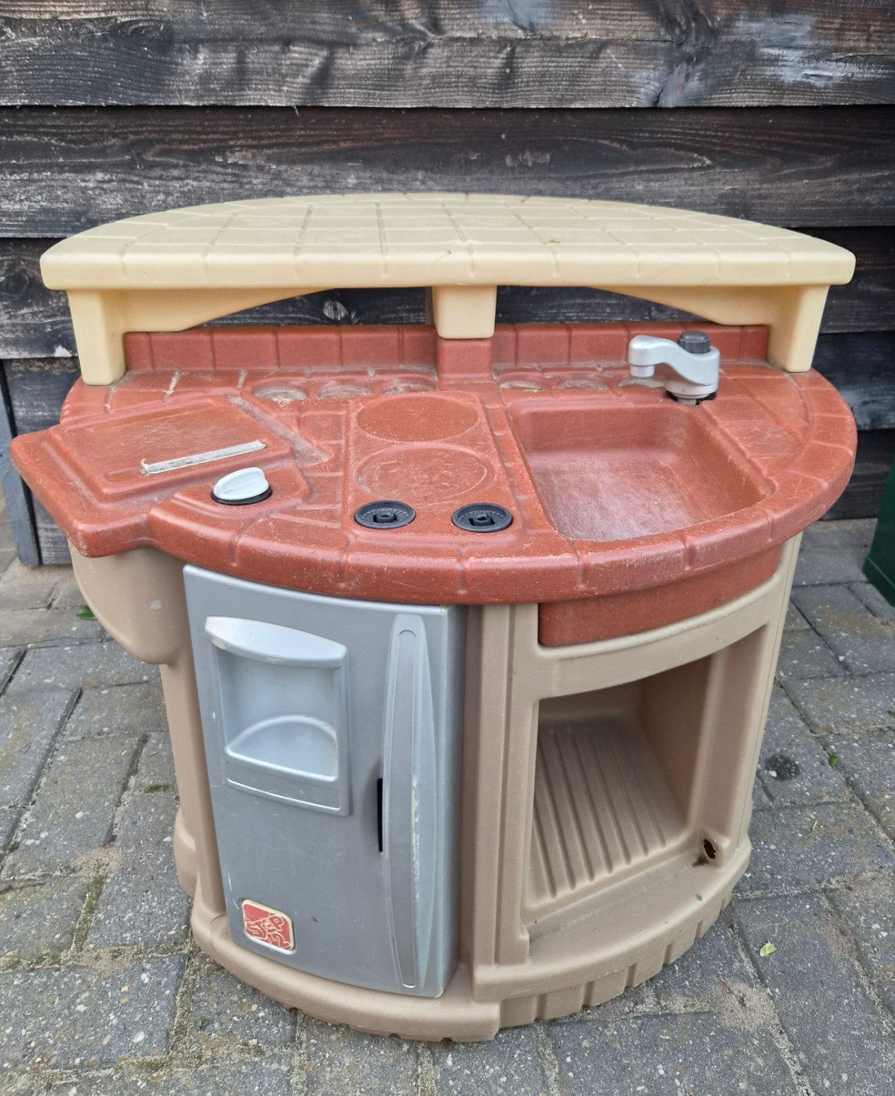 Step2 Speelkeuken met koelkast en gootsteen, Ophalen, Gebruikt, Kunststof, Speelkeuken