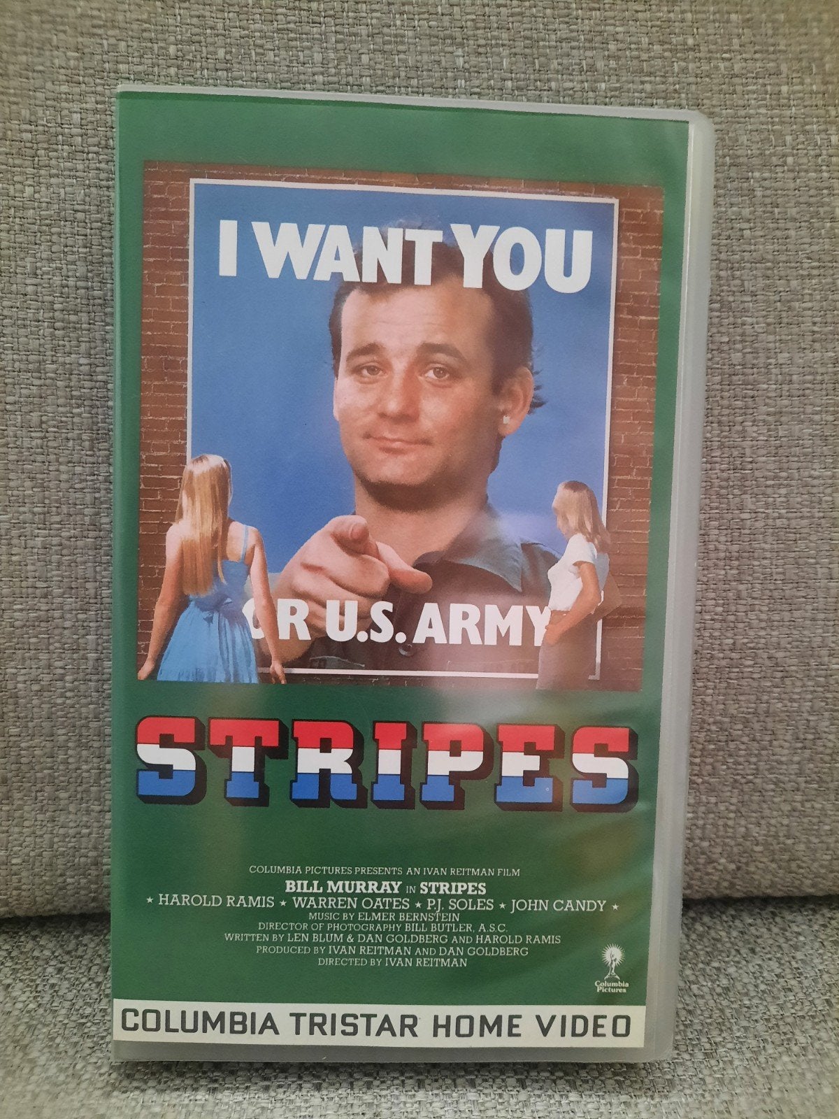 Videoband 'Stripes', Cd's en Dvd's, VHS | Film, Alle leeftijden, Ophalen, Gebruikt