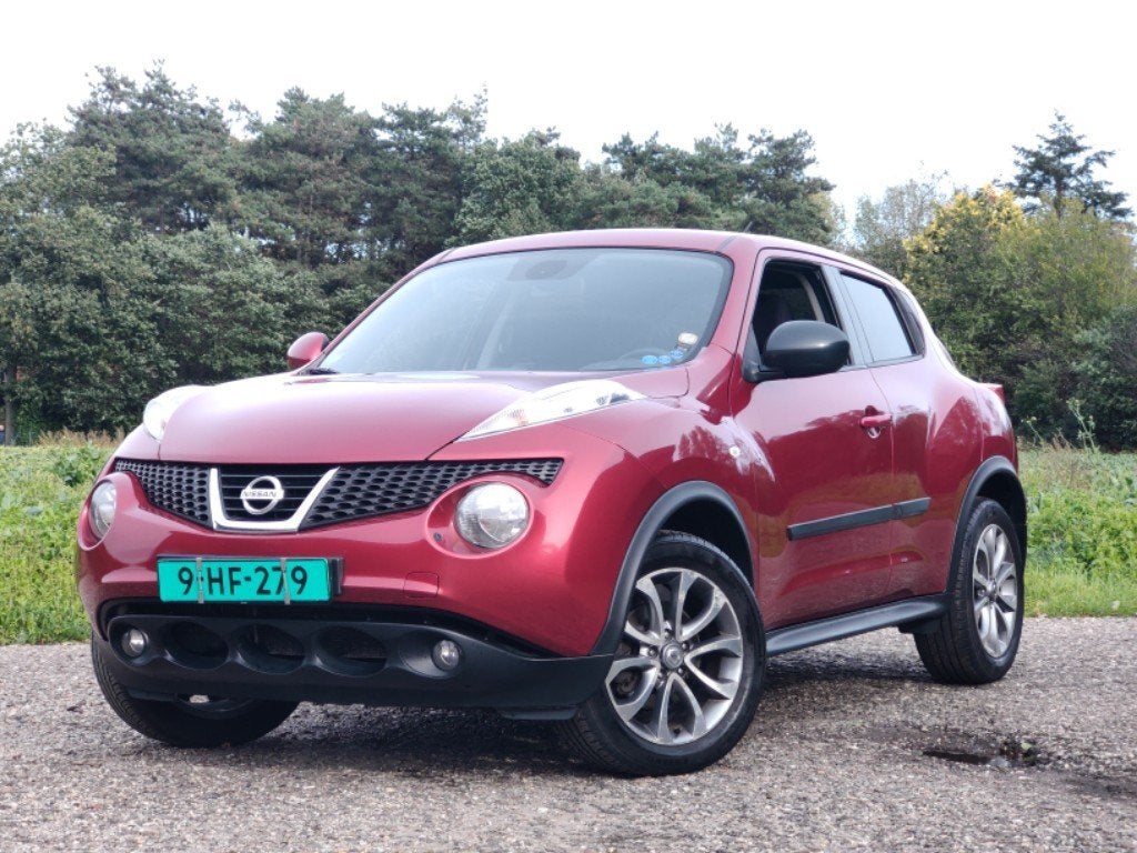 Nissan Juke 1.6 DIG-T Tekna 190pk Full option, Auto's, Voorwielaandrijving, Dealer onderhouden, Stof, 190 pk