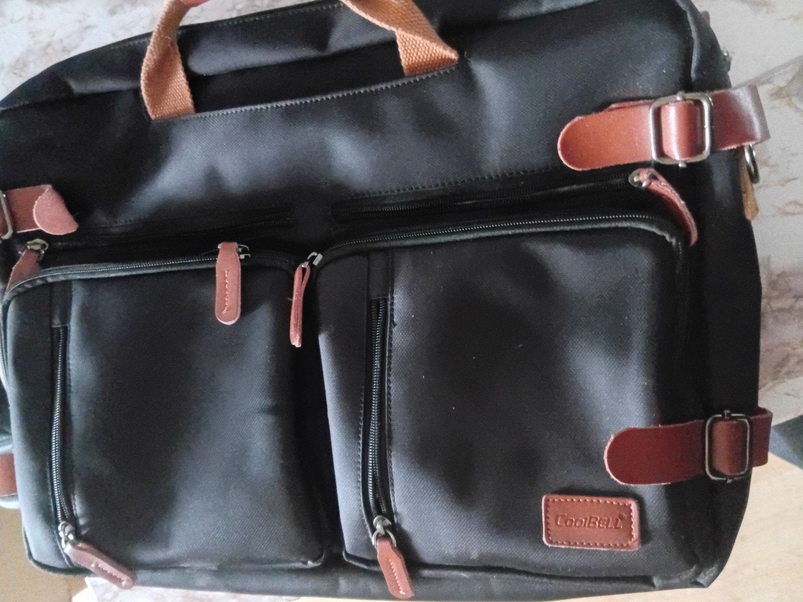 labtop tas ook als rugzak  10€, Ophalen, Zo goed als nieuw, 30 cm of meer, Minder dan 35 cm