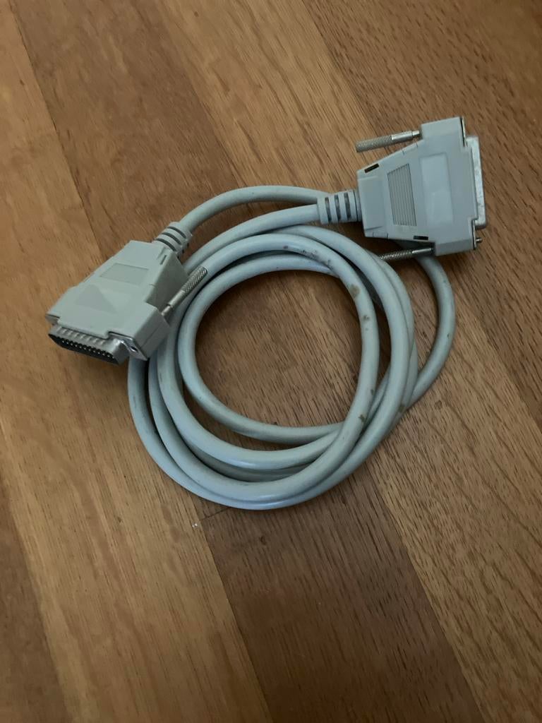 Printerkabel 25 pins, Computers en Software, Pc- en Netwerkkabels, Ophalen of Verzenden, Gebruikt
