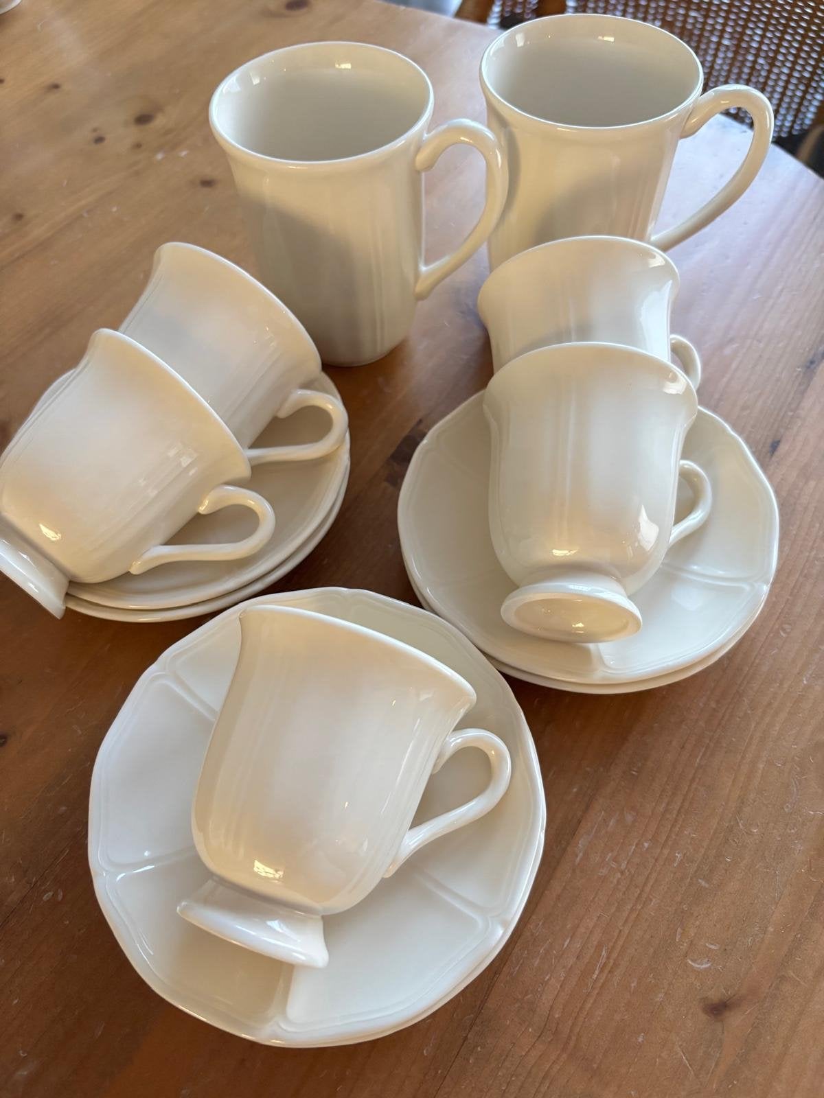 Wedgwood Queen's Plain Servies, Huis en Inrichting, Keuken | Servies, Ophalen, Klassiek, Zo goed als nieuw, Compleet servies