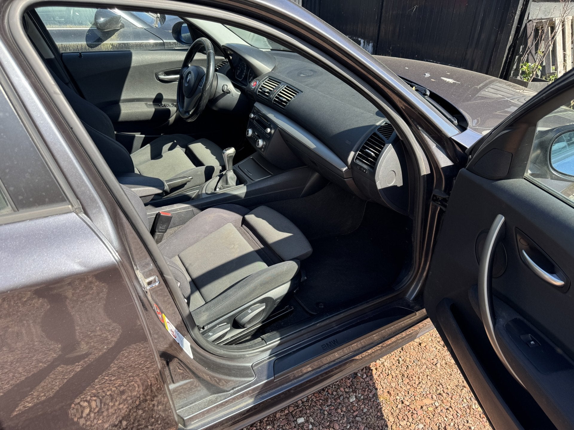 BMW 2X 1-serie 123d en 118i High-Executive *COMBIDEAL*, Auto's, Achterwielaandrijving, 4 cilinders, 4 stoelen, Zwart