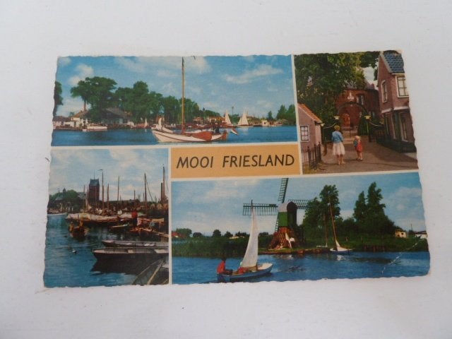 Grouw 1970 Mooi Friesland, Ophalen of Verzenden, 1960 tot 1980, Gelopen, Friesland