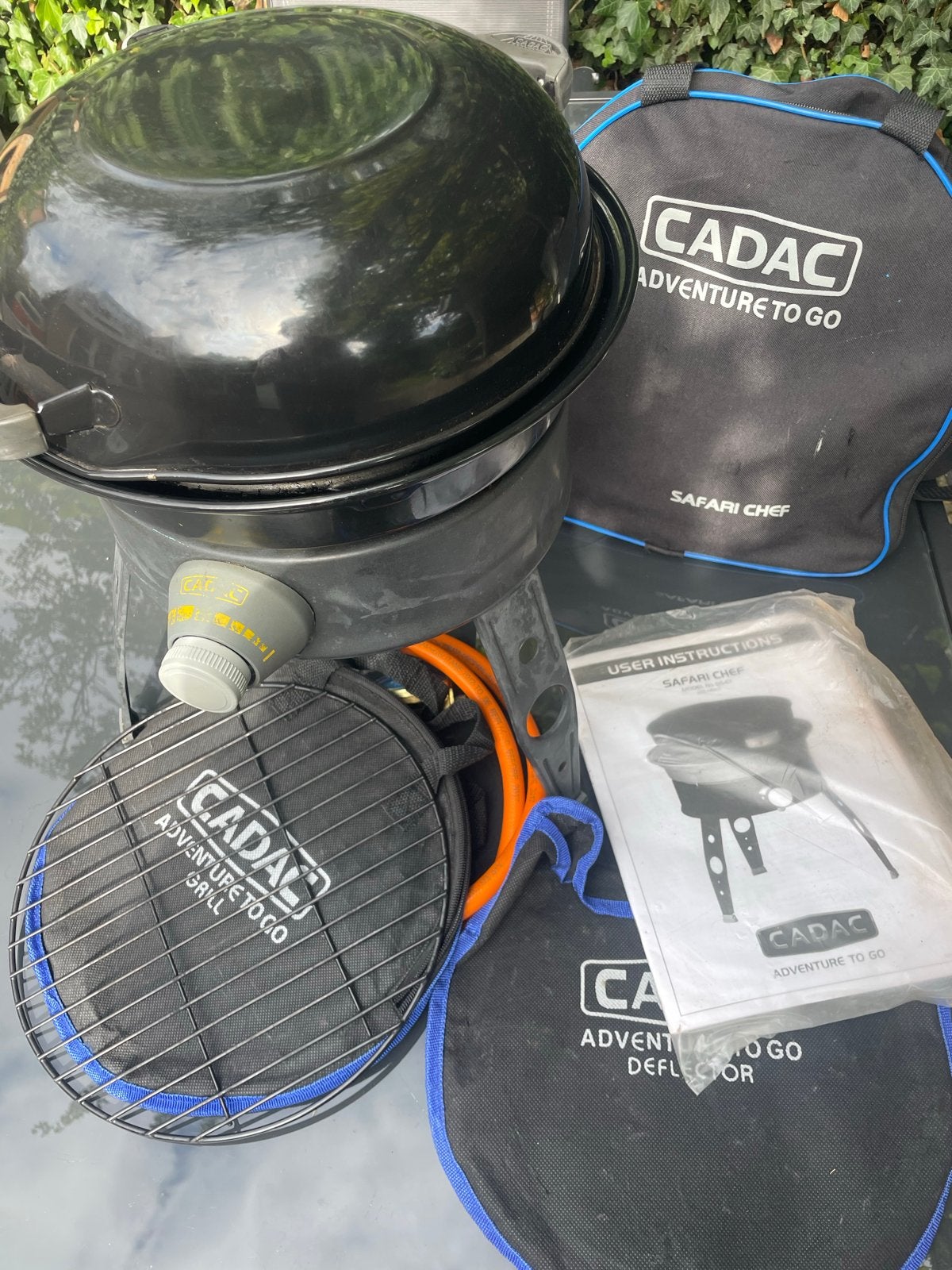 Cadac Safari Chef BBQ - Compleet en in goede staat, Ophalen of Verzenden, Gebruikt