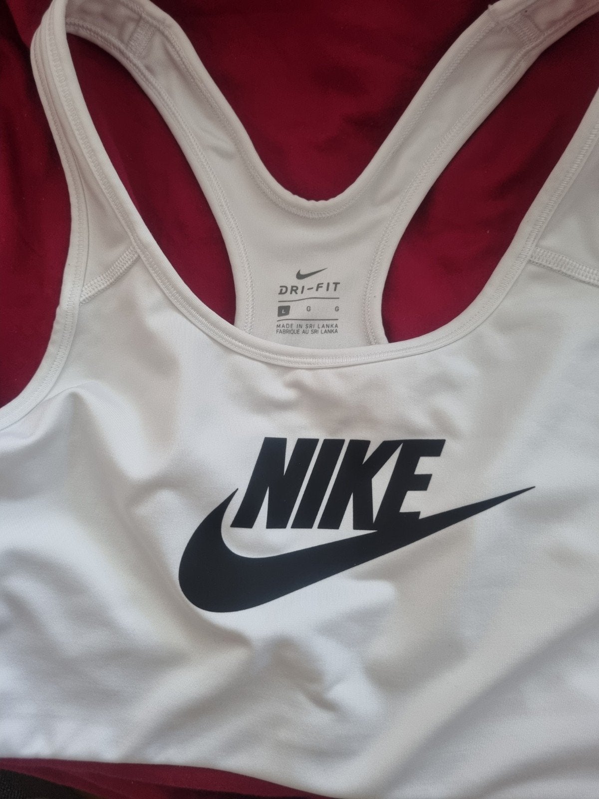 Nike sport beha, maat L, Kleding | Dames, Ophalen, Zo goed als nieuw, Zwart, Fitness of Aerobics