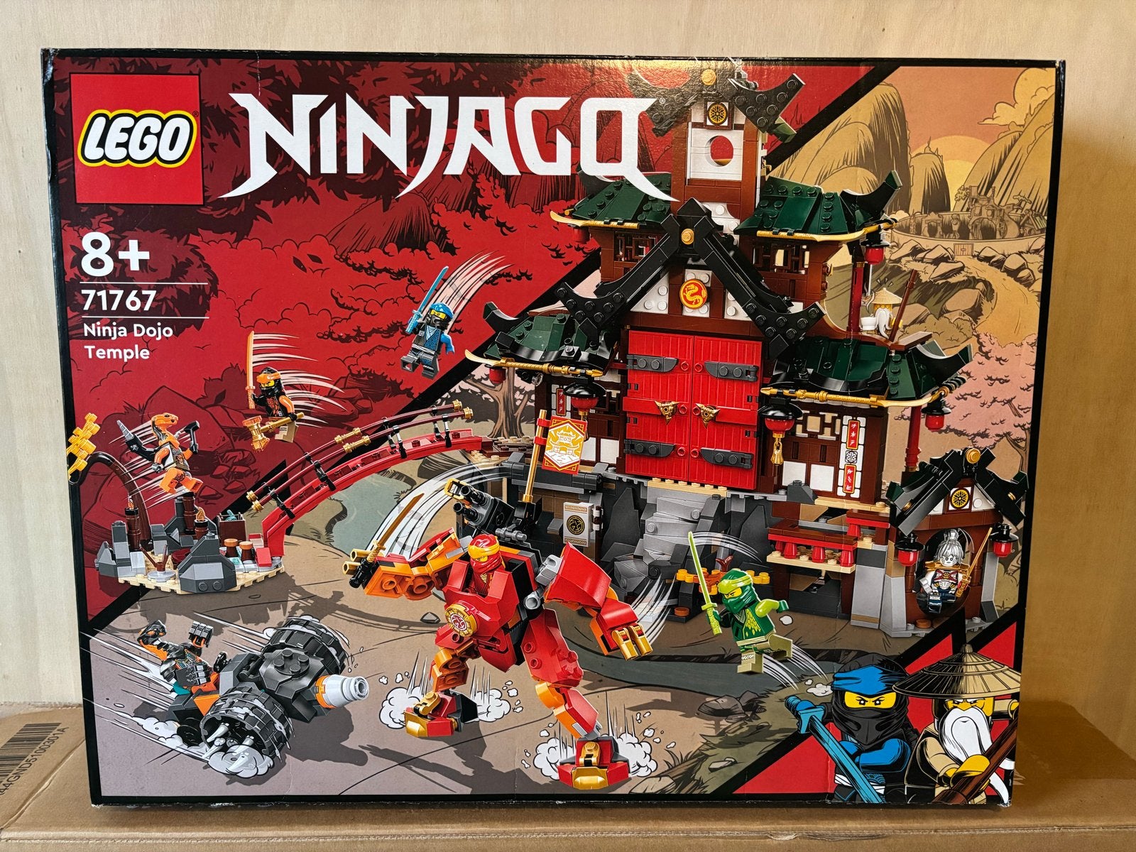 LEGO Ninjago 71767 Ninja Dojo Tempel - Nieuw en Ongeopend, Lego, Nieuw, Ophalen of Verzenden, Ongeopend/sealed