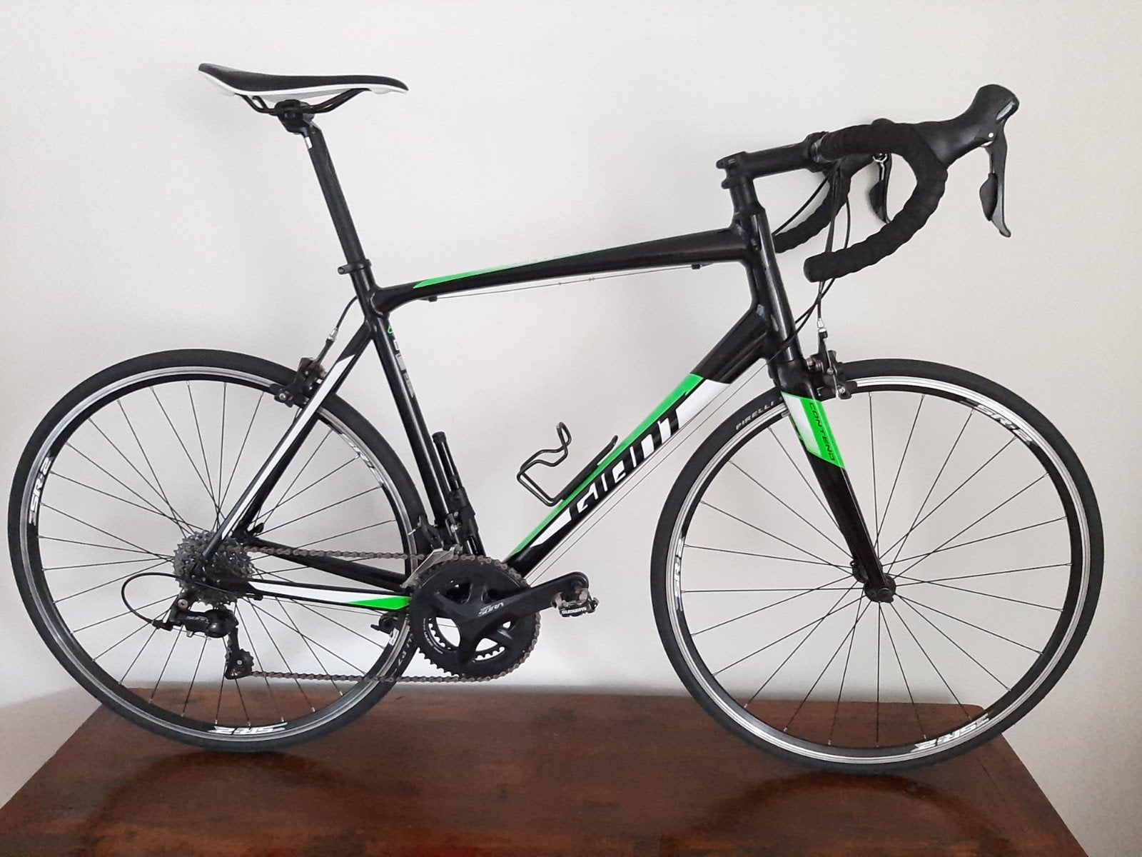 Giant Contend Aluxx racefiets maat L, Ophalen, 28 inch, Velgrem, Aluminium