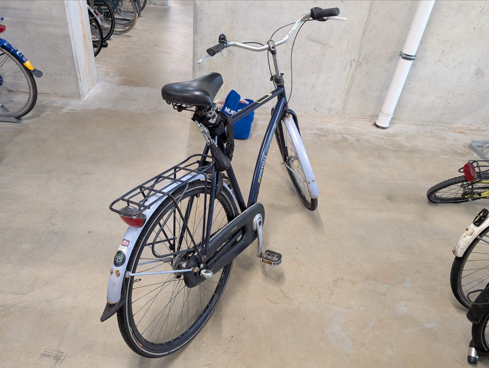 Cortina Contour damesfiets - spaken achterwiel defect, Fietsen en Brommers, Ophalen of Verzenden, Gebruikt, Overige merken