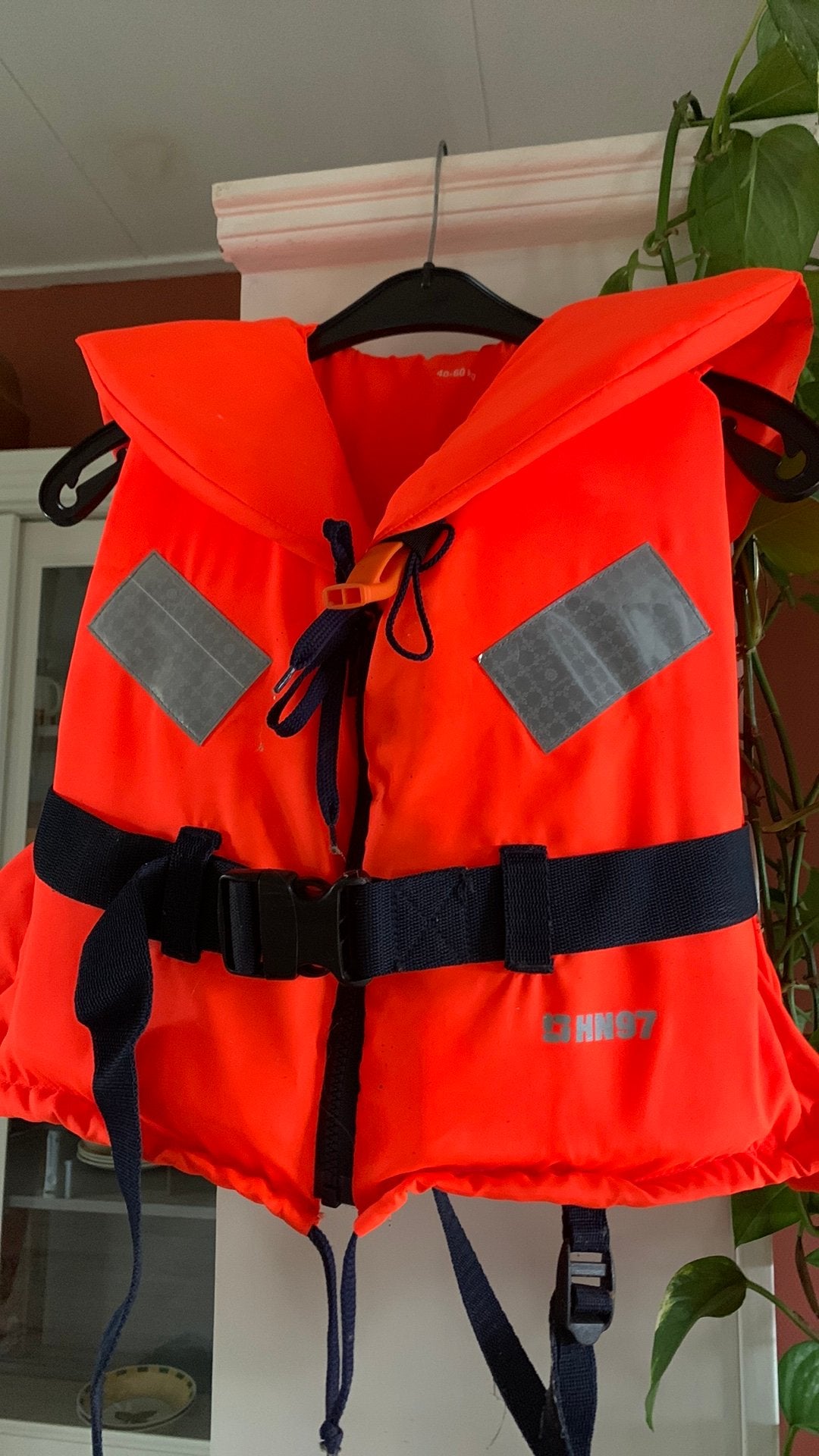 Oranje reddingsvest 40-60 kg, Ophalen of Verzenden, Zo goed als nieuw, Kind, Reddingsvest of Zwemvest