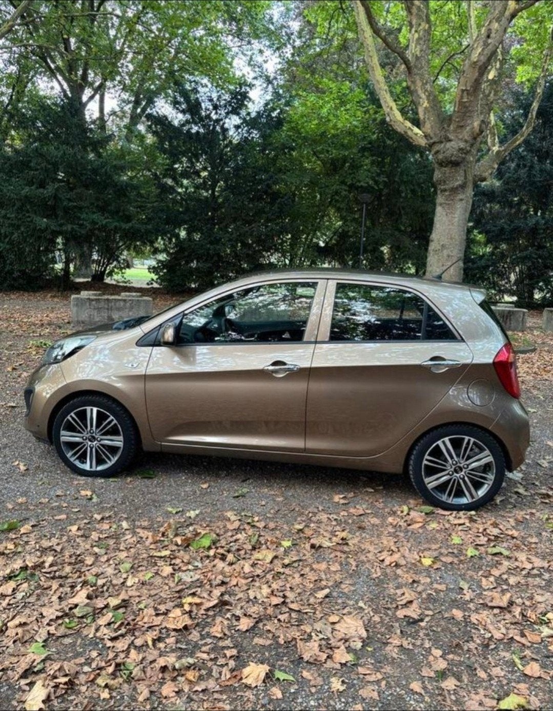 Kia Picanto 1.2 Cvvt 5-DRS 2011 Bruin, Auto's, Kia, Voorwielaandrijving, 4 cilinders, Bruin, 400 kg