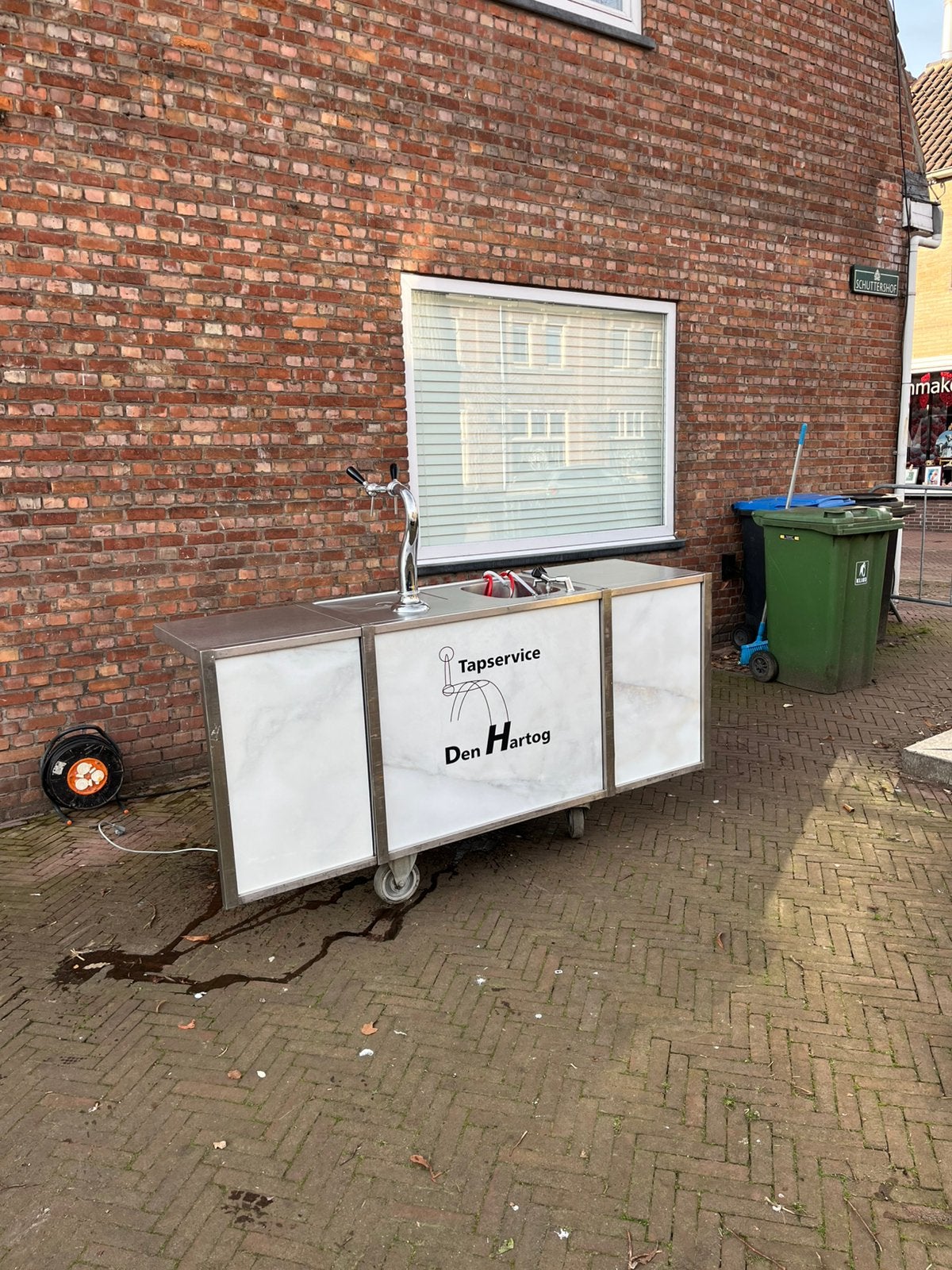 Mobiele bar frame flex ZONDER TECHNIEK, Ophalen, Zo goed als nieuw
