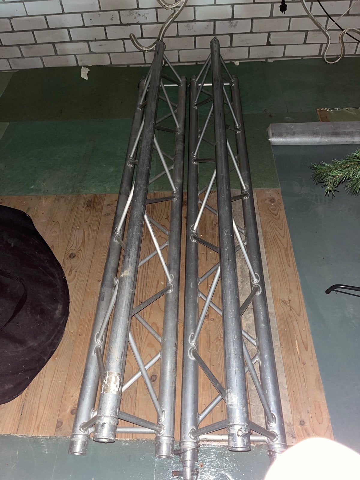 Aluminium Truss Constructie - 2 Stuks van 2 meter, Ophalen, Gebruikt