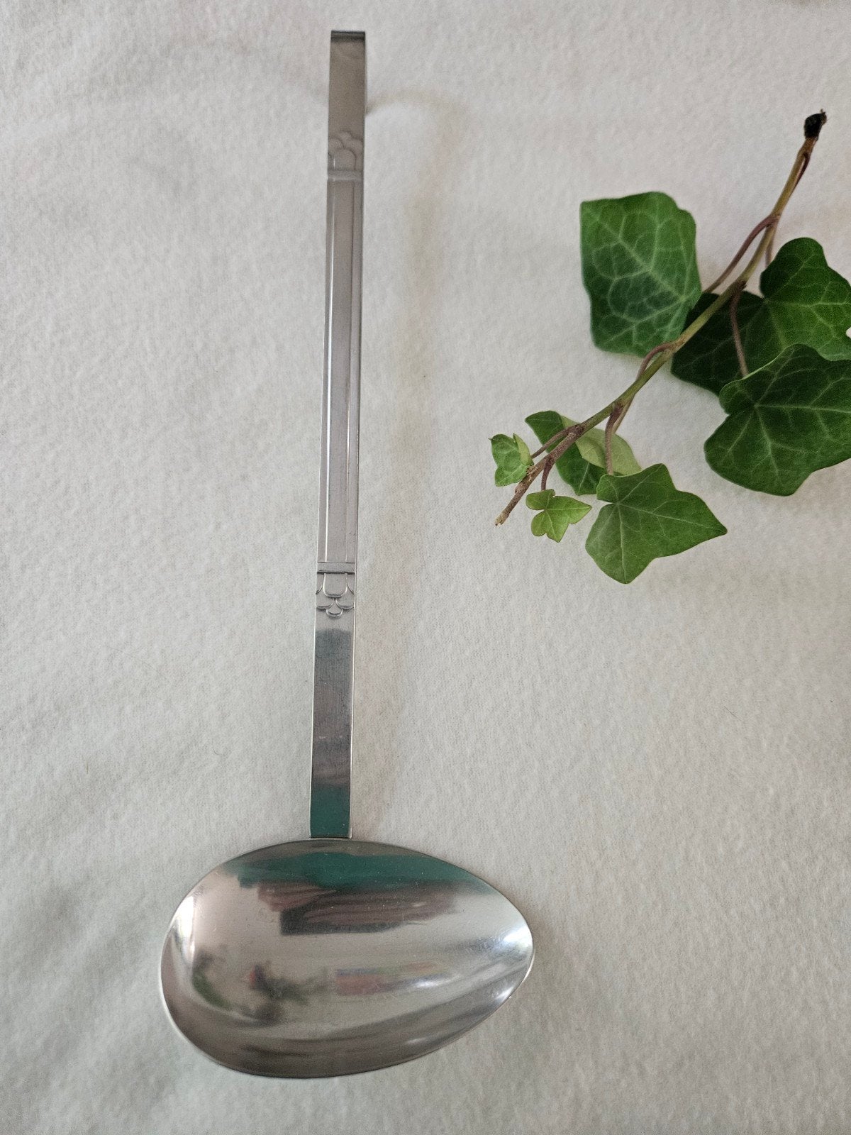 Vintage opscheplepel Gero Zilmeta Trosje, Ophalen of Verzenden
