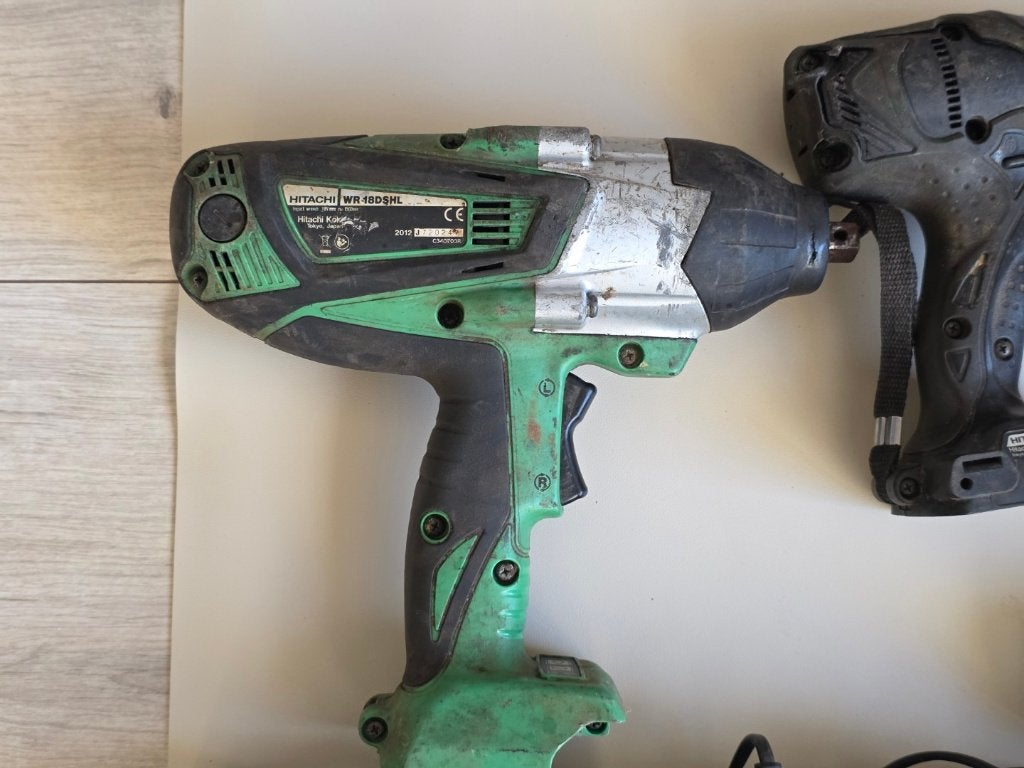 Foto 9 van :Partij Elektrisch Gereedschap(Makita & Hitachi)Opknappers