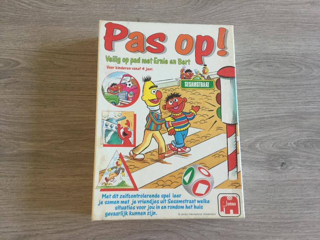 Pas op Sesamstraat, Een of twee spelers, Ophalen of Verzenden, Gebruikt
