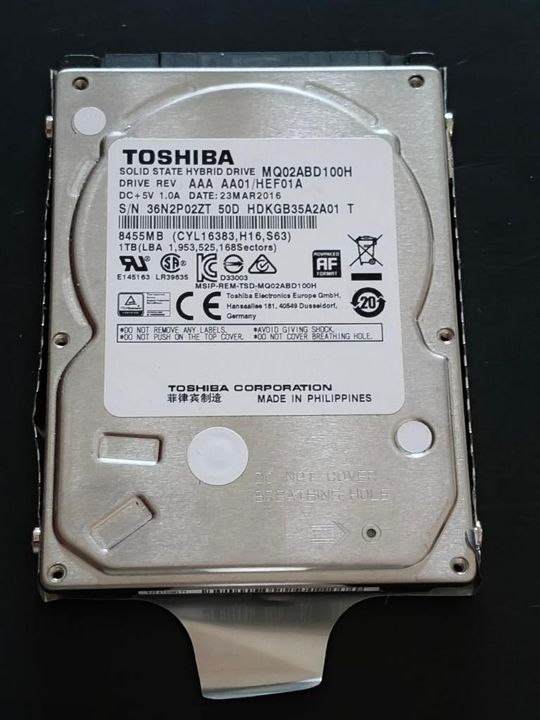 Toshiba 1 TB HDD hybrid, Ophalen of Verzenden, Desktop