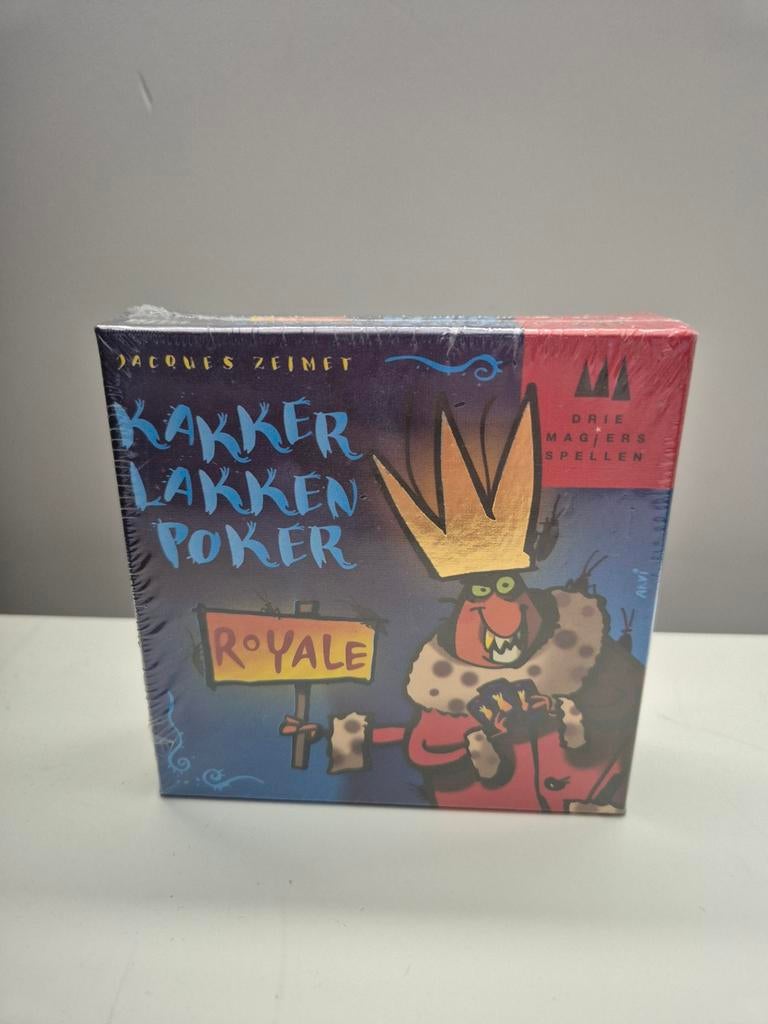 Kakkerlakken Poker Royale - Nieuw in folie, Hobby en Vrije tijd, Gezelschapsspellen | Kaartspellen, Vijf spelers of meer, Ophalen of Verzenden