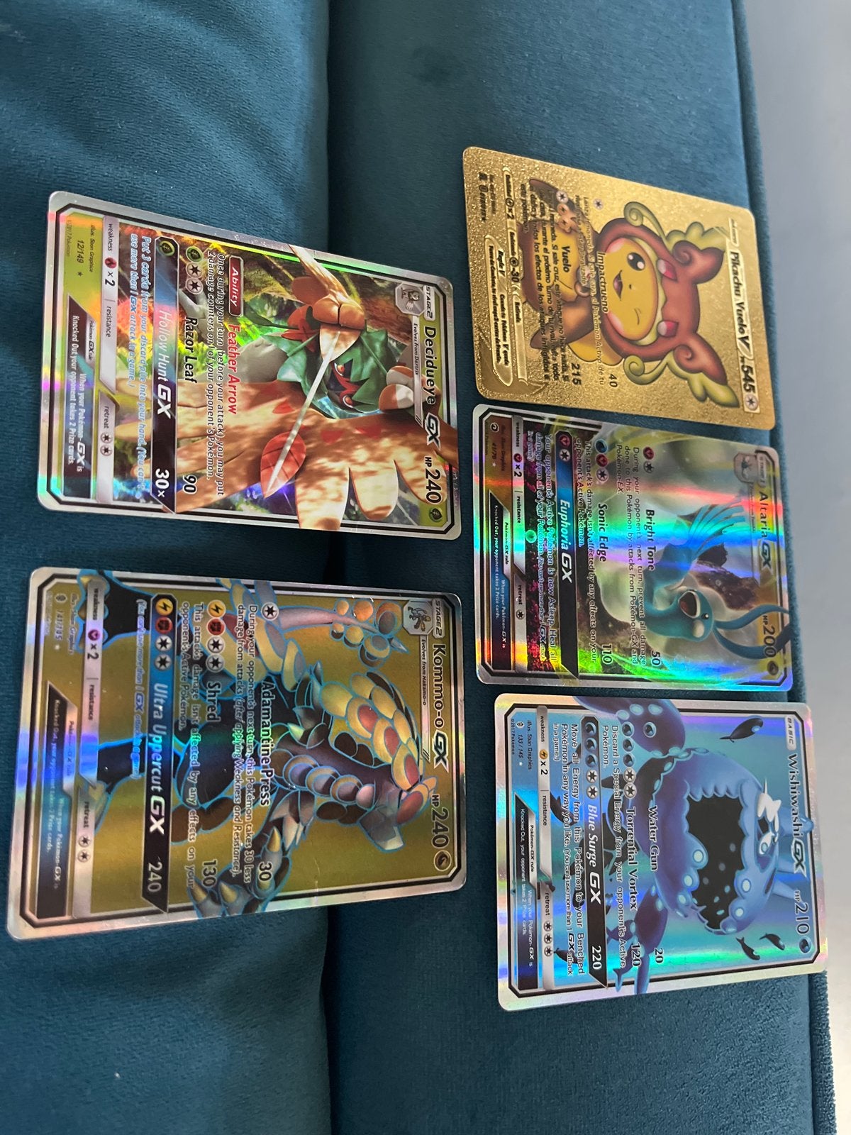 Pokémon GX Kaarten Collectie - Zo goed als nieuw, Ophalen of Verzenden, Zo goed als nieuw, Meerdere kaarten, Foil