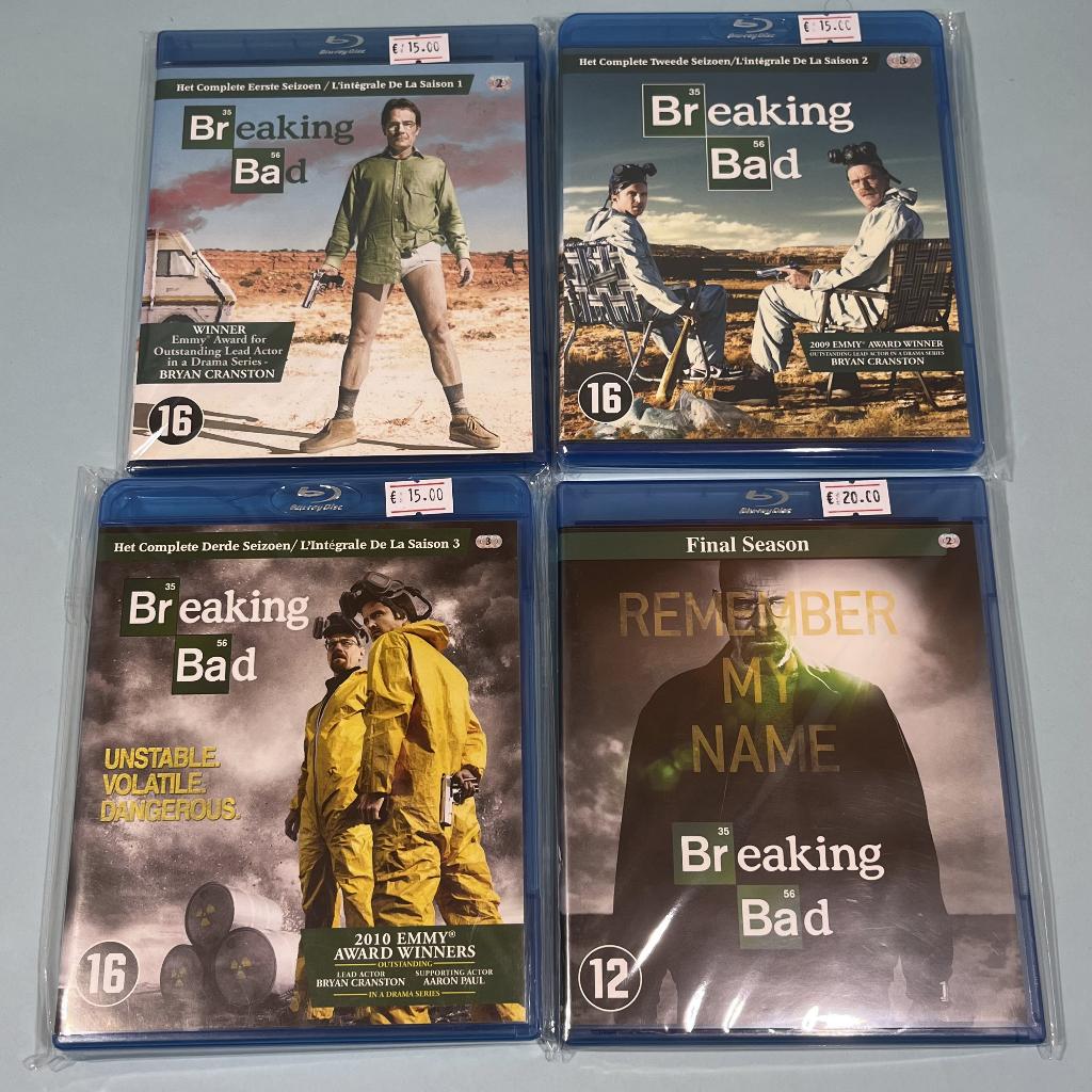 Breaking Bad Seizoen 1, 2, 3 en finale, Cd's en Dvd's, Blu-ray, Verzenden, Actie, Sony, Zo goed als nieuw