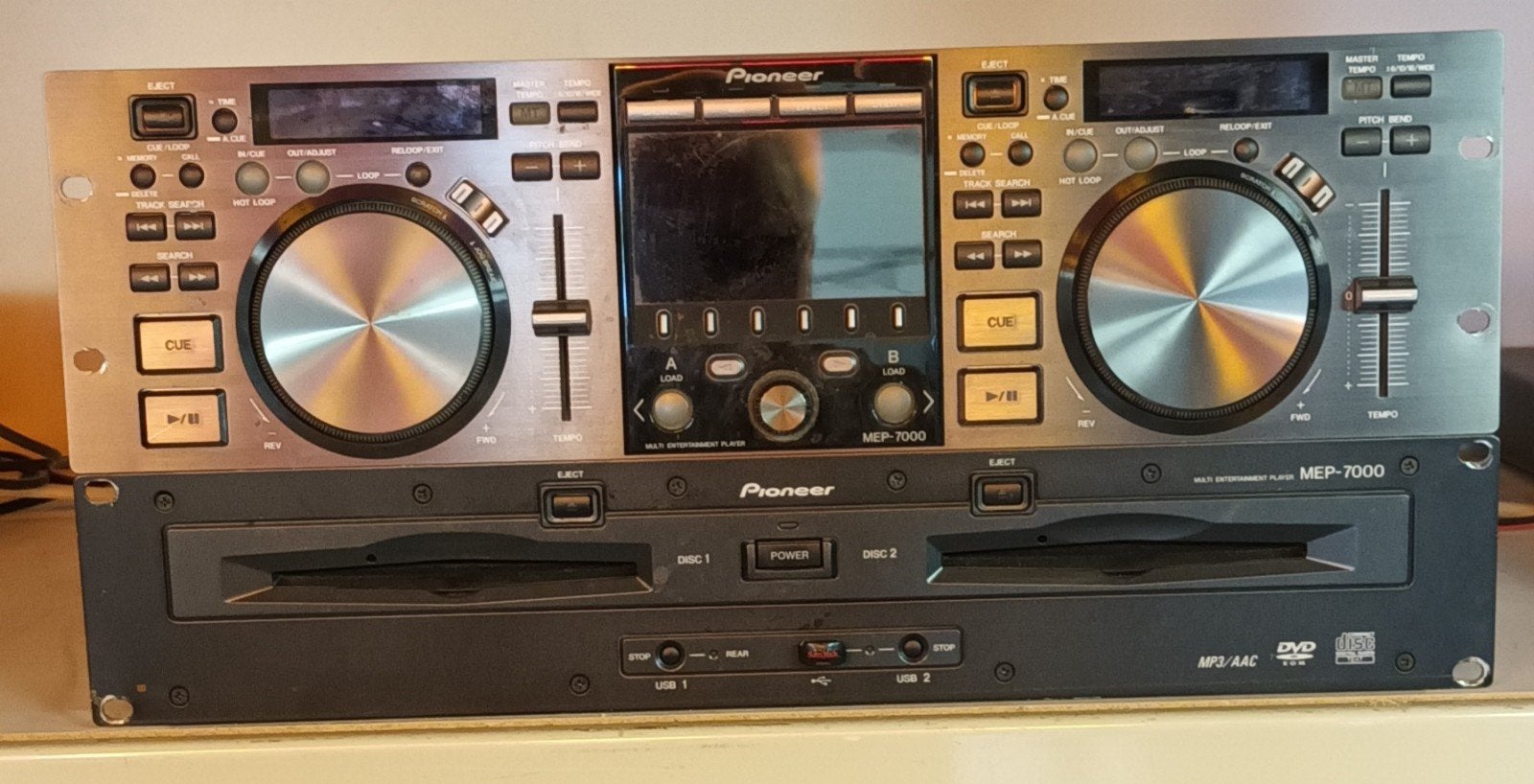 Pioneer MEP-7000 Dubbele CD/USB Speler DJ Controller, Ophalen