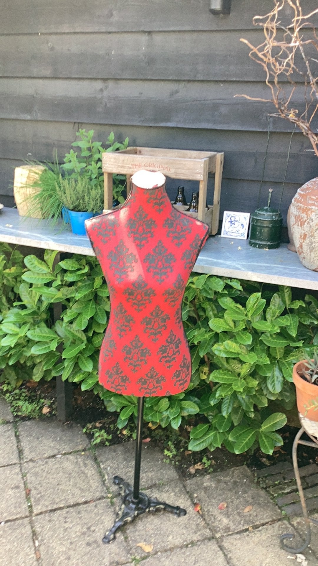 Torso op standaard, Ophalen of Verzenden, Zo goed als nieuw