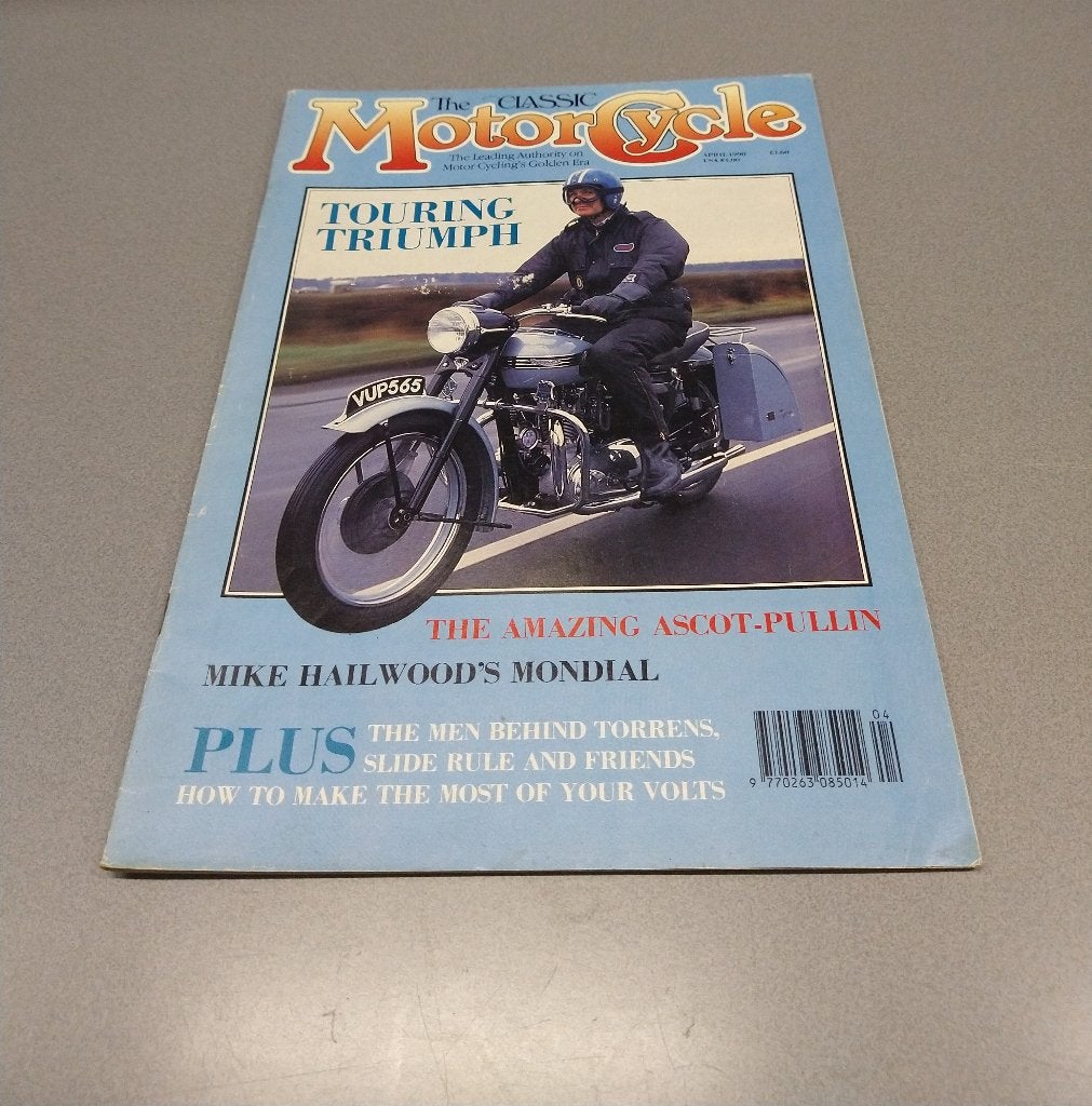 The Classic Motorcycle april 1990, Verzenden, Gelezen