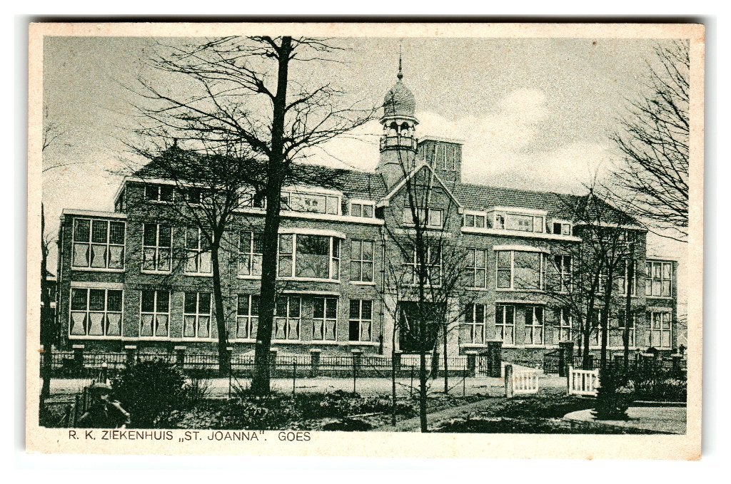 Goes, R.K.Ziekenhuis St.Joanna, Verzamelen, Ansichtkaarten | Nederland, Gelopen, Zeeland, 1960 tot 1980, Verzenden