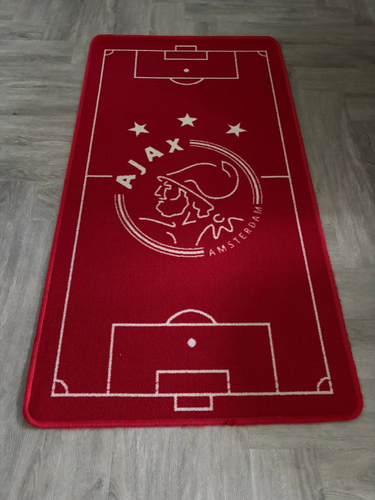Ajax vloerkleed, Rood, Ophalen, Gebruikt, Kleed of Kussen