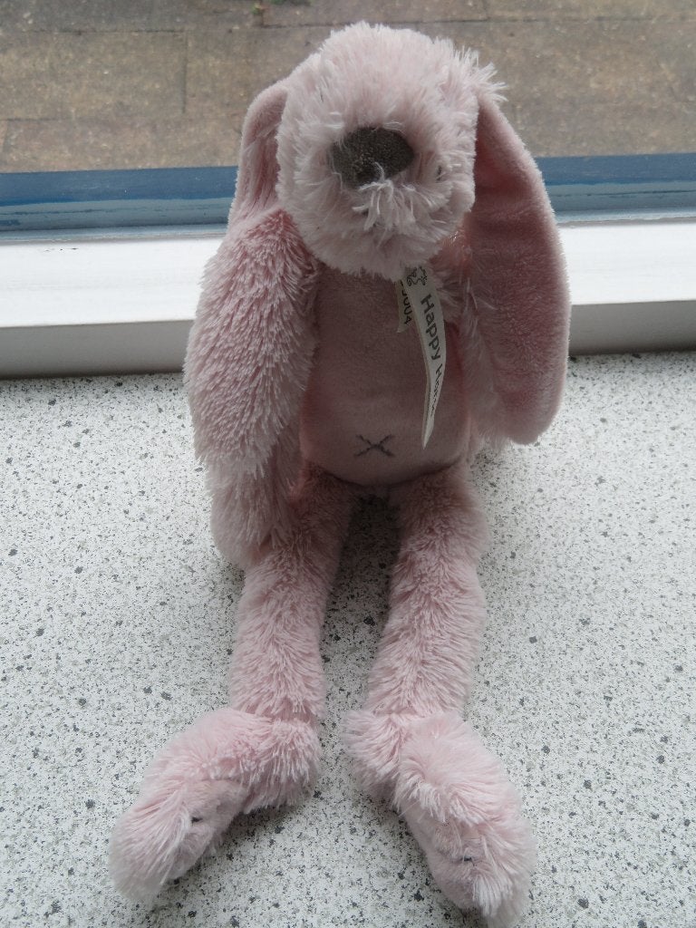 Konijn Rabbit Richie licht roze merk Happy Horse, Happy Horse, Ophalen of Verzenden, Zo goed als nieuw, Middelgroot (20 tot 80 cm)