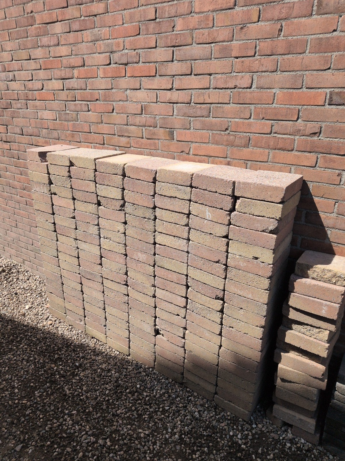 Tuintegels van 30x20, Ophalen, Gebruikt, Overige materialen
