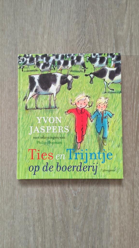 Ties en Trijntje op de boerderij - Yvon Jaspers, Ophalen of Verzenden, Zo goed als nieuw, Yvon Jaspers, Fictie algemeen