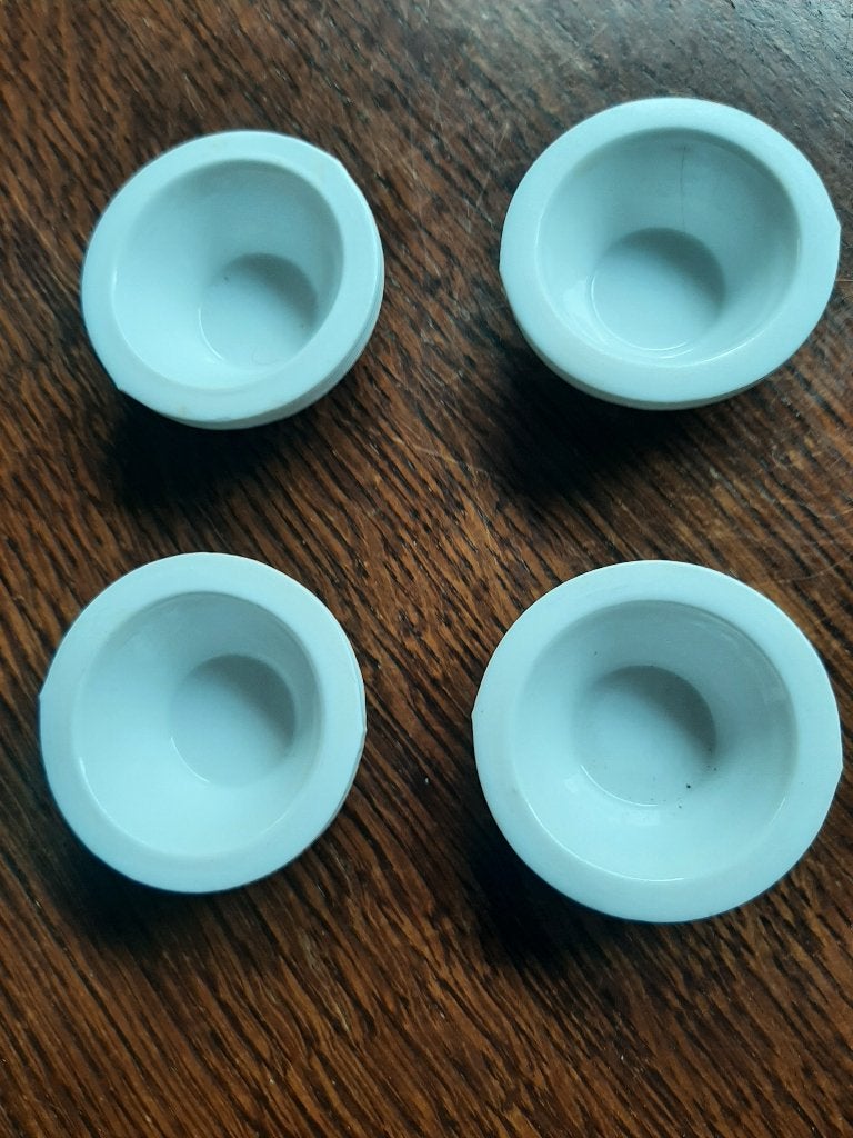 Witte bakjes 4 stuks, Overige typen, Nieuw, Ophalen of Verzenden, Steen of Keramiek