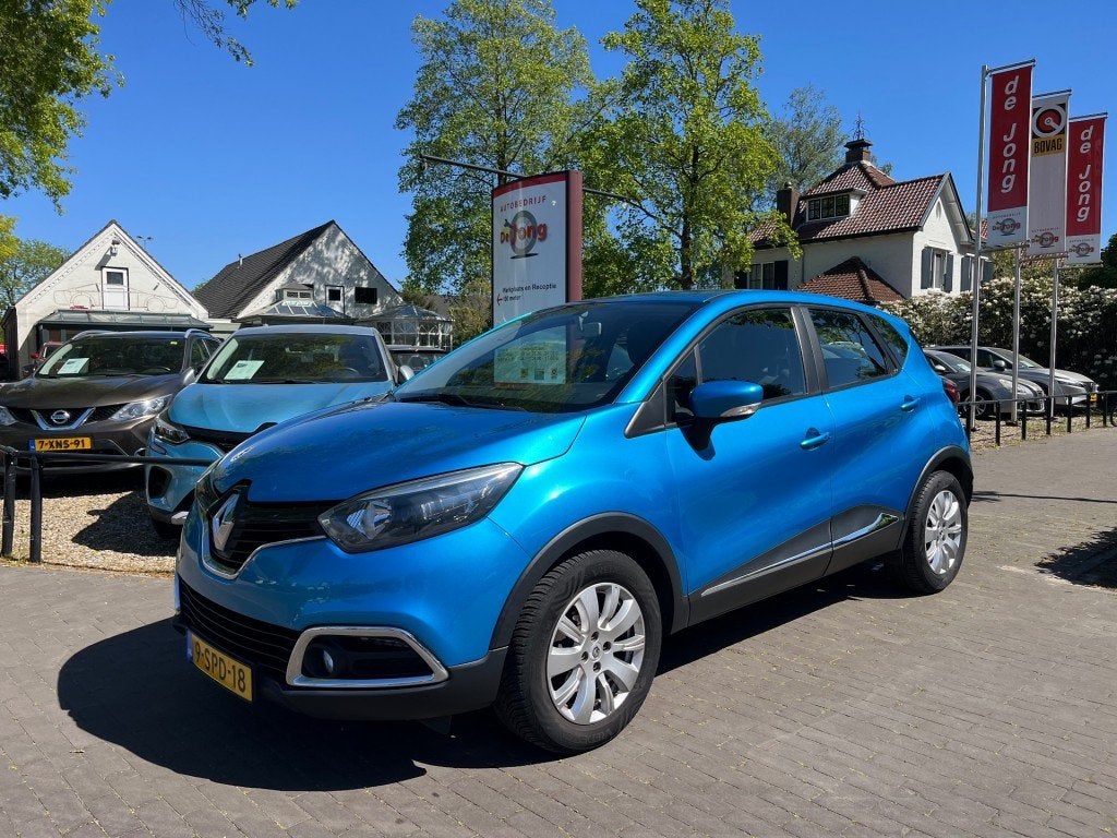 Renault CAPTUR 0.9 TCE EXPRESSION / CRUISE CTR. / AIRCO / EL, Auto's, Voorwielaandrijving, Gebruikt, 49 €/maand, Handgeschakeld