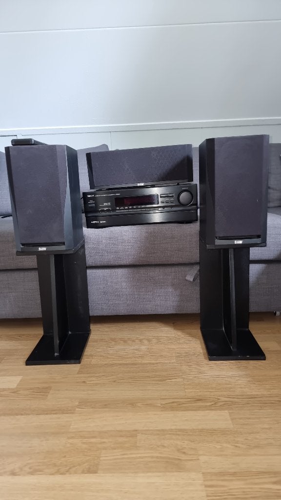 TE KOOP: Denon 2600 versterker incl B&W boxen, Gebruikt, Denon, Ophalen of Verzenden, 60 tot 120 watt