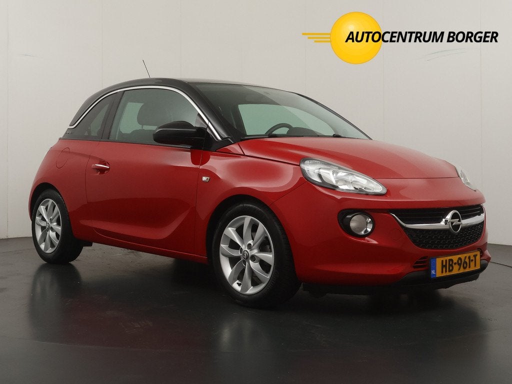 Opel ADAM 1.0 Turbo Jam airco/cruise/16"LM /audio (bj 2015), Auto's, Voorwielaandrijving, 1041 kg, Met garantie (alle), 4 stoelen
