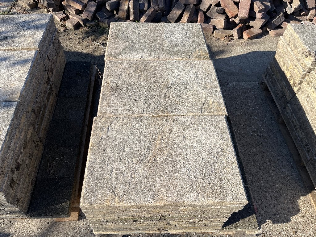 Tegels, Tuin en Terras, Gebruikt, Ophalen of Verzenden, 10 m² of meer, Beton