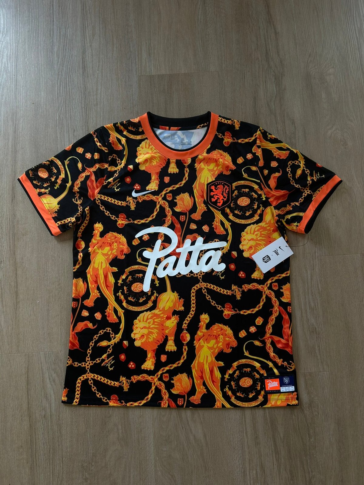Patta x Nike KNVB Pre-Match Jersey maat XL *Origineel*, Ophalen of Verzenden, Nieuw, Maat 56/58 (XL), Oranje