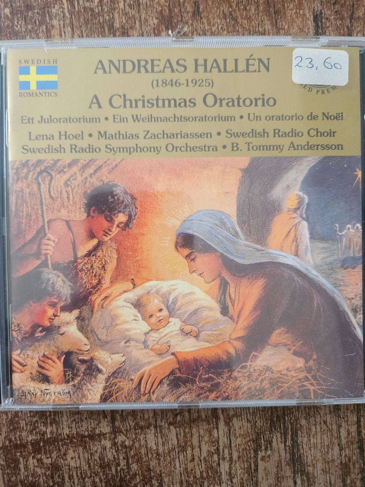 Andreas Hallén - A Christmas Oratorio CD (Kerstmuziek), Ophalen of Verzenden, Zo goed als nieuw, Kerst