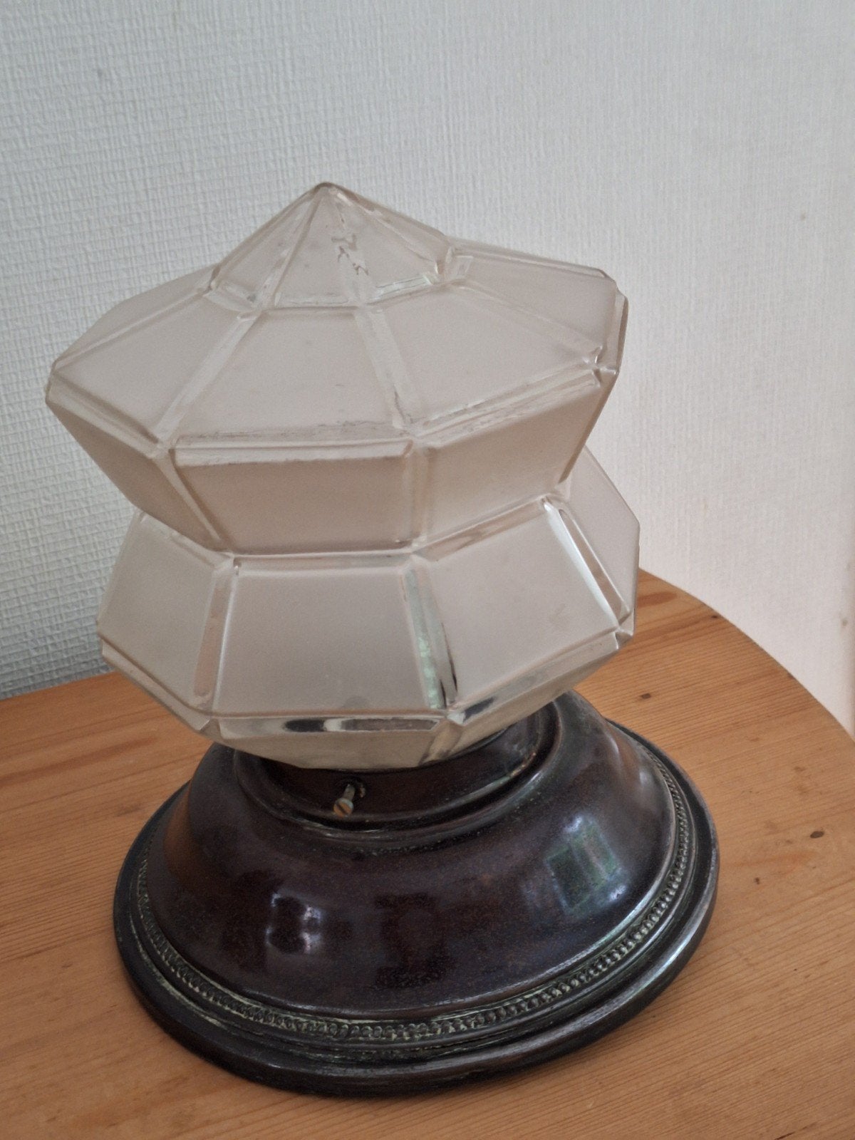 art deco plafondlamp, Ophalen of Verzenden