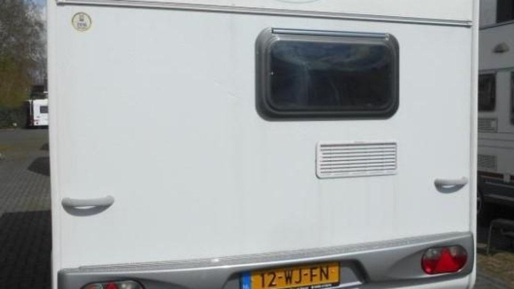 Caravelair Antares 465 Dwarsbed / Luifel., Caravans en Kamperen, Caravans, Bedrijf, Treinzit, 750 - 1000 kg, Luifel