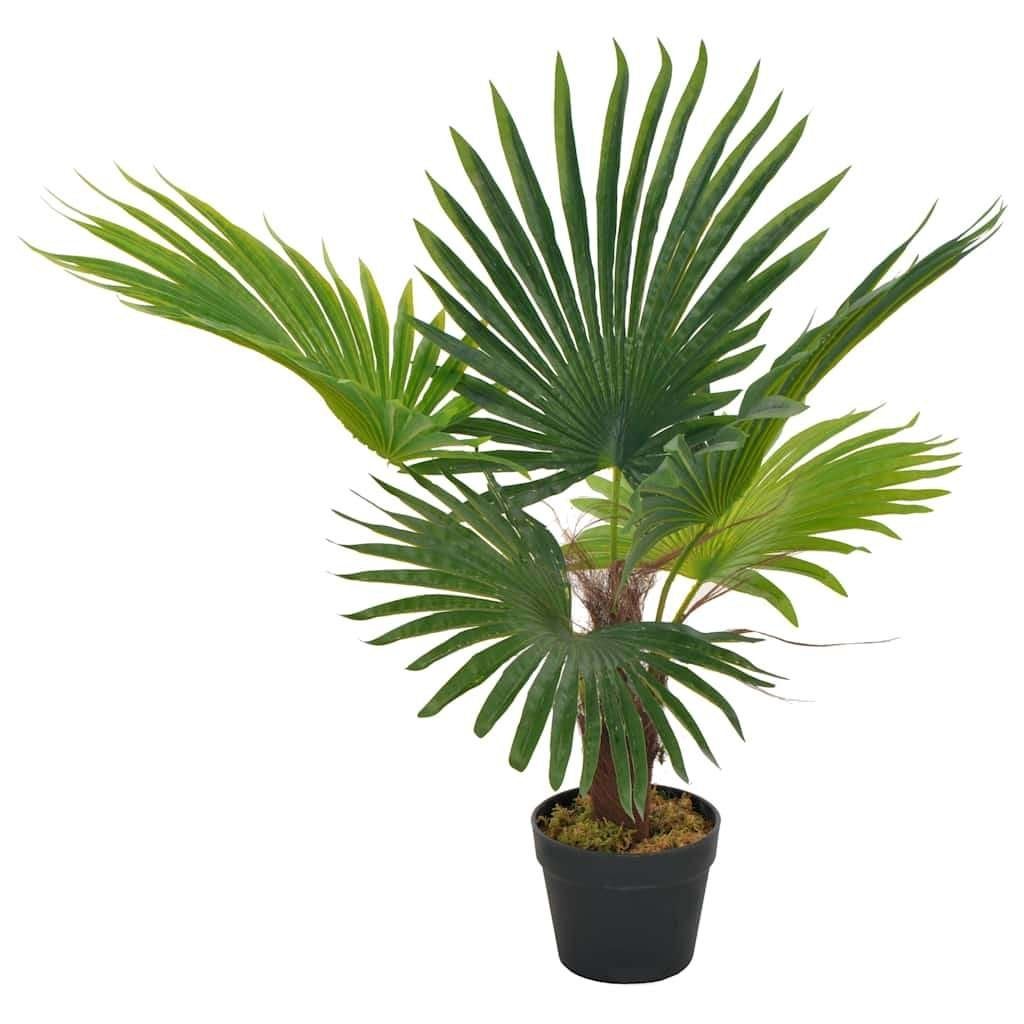 Kunstplant kamerplant palmboom 70 cm GRATIS BEZORGD!, Binnen, Groen, 70 cm, Verzenden