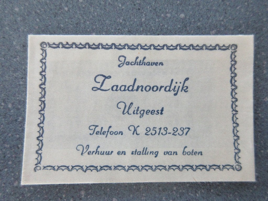 Uitgeest, jachthaven Zaadnoordijk, Verzenden, Nederland