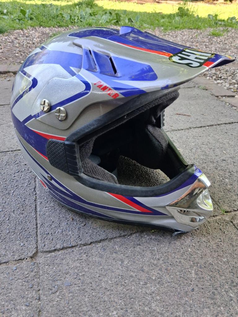 SHIR Offroadhelm, Ophalen in Arnhem of Twello., Ophalen, Tweedehands, Offroadhelm, Overige merken