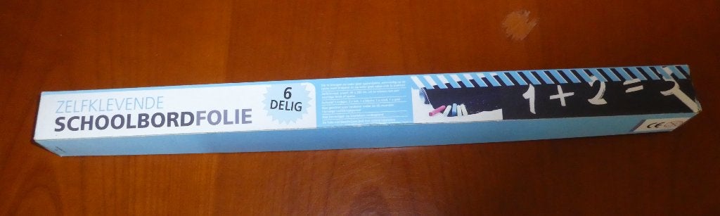 schoolbord plakplastic, Ophalen of Verzenden, Nieuw, Jongen of Meisje