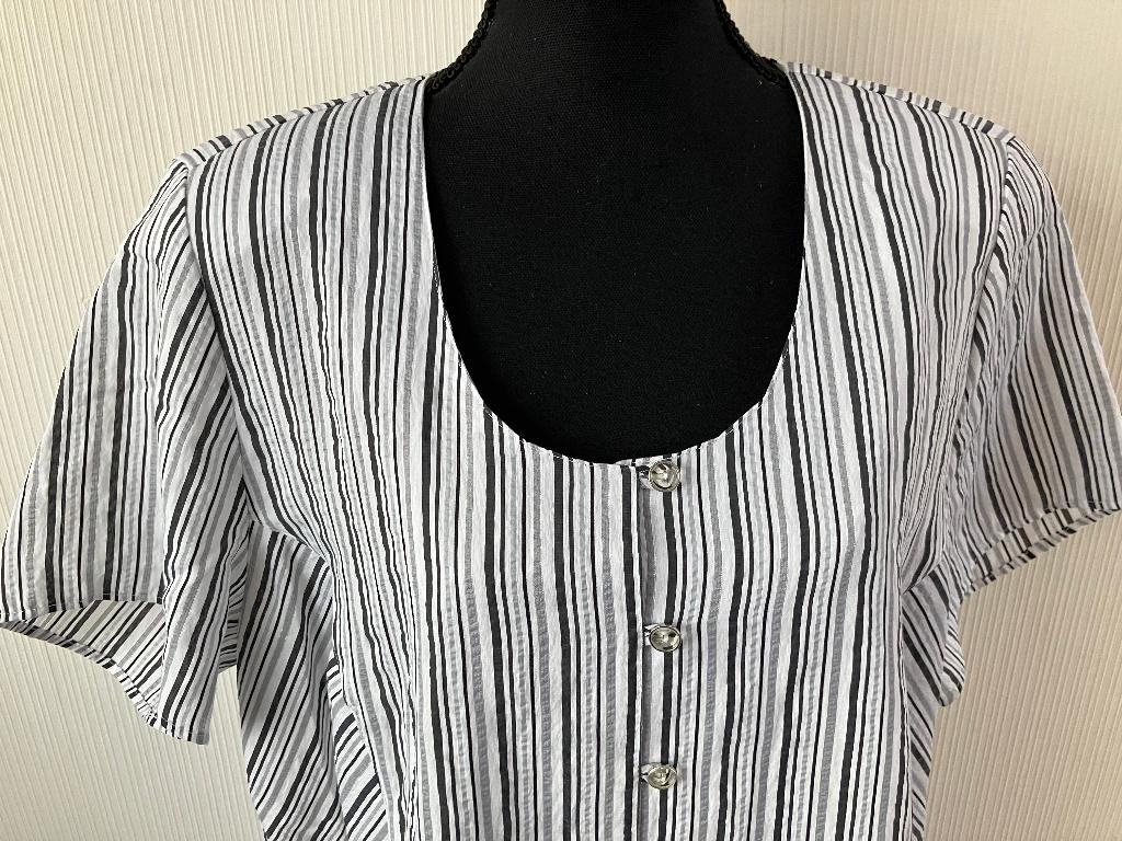 chalou maat 50 oksel tot oksel 66 cm lang tuniek/jurk, Chalou, Ophalen of Verzenden, Zo goed als nieuw, Blouse of Tuniek