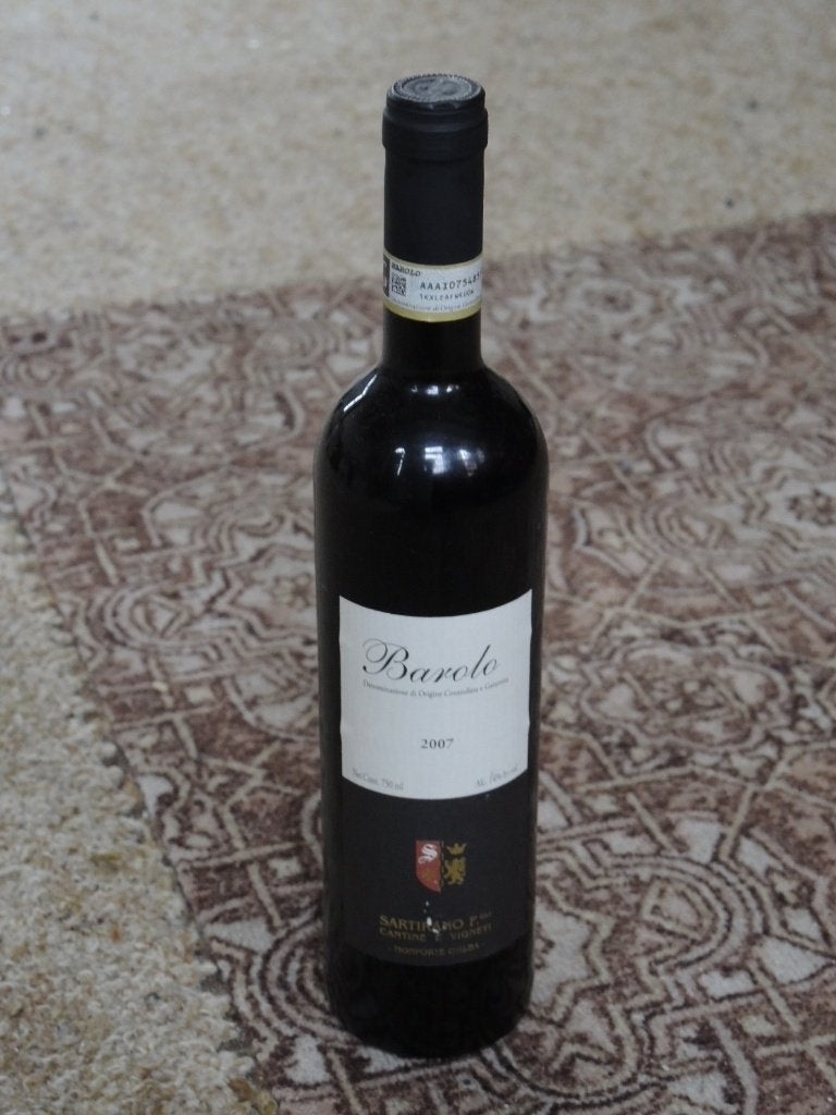 fles Barolo uit 2007, Ophalen, Italië, Zo goed als nieuw, Rode wijn